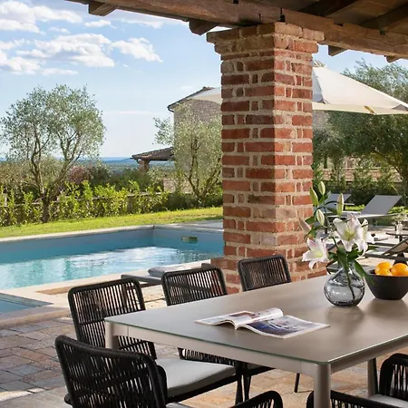 Villa Rustic Sylbum With A Pool In Istria *